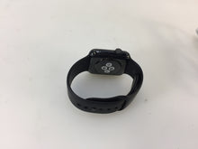 Load image into Gallery viewer, Apple Watch 42mm Stainless Steel Sapphire Crystal Case Black Band MJ3V2LL/A
