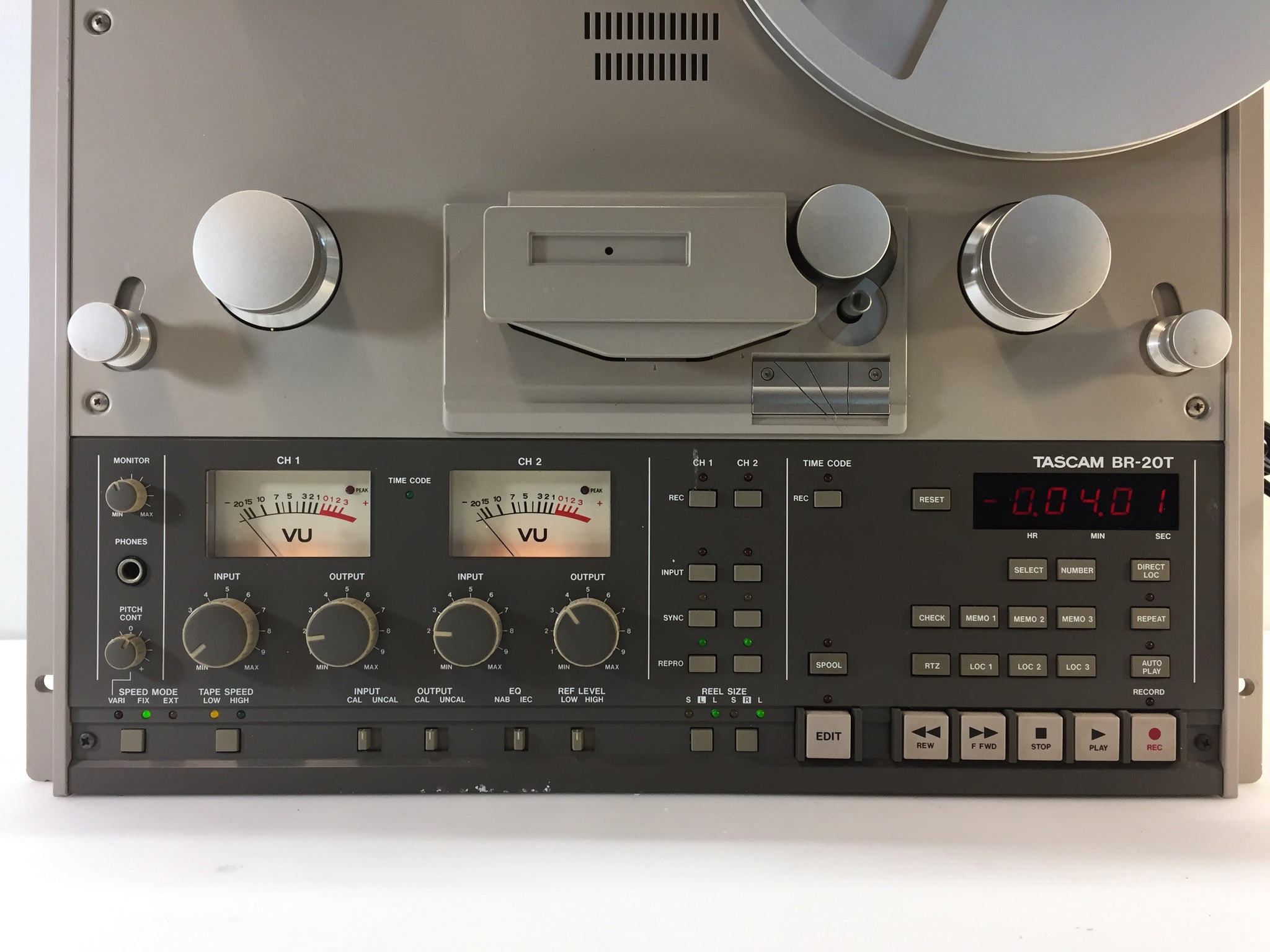 Tascam BR-20T 2-Channel Reel to Reel 1/4 Tape Recorder – NT
