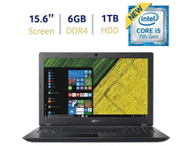 Load image into Gallery viewer, Laptop Acer Aspire 3 A315-51-51SL 15.6&quot; Intel i5-7200U 2.5Ghz 6GB 1TB Win10
