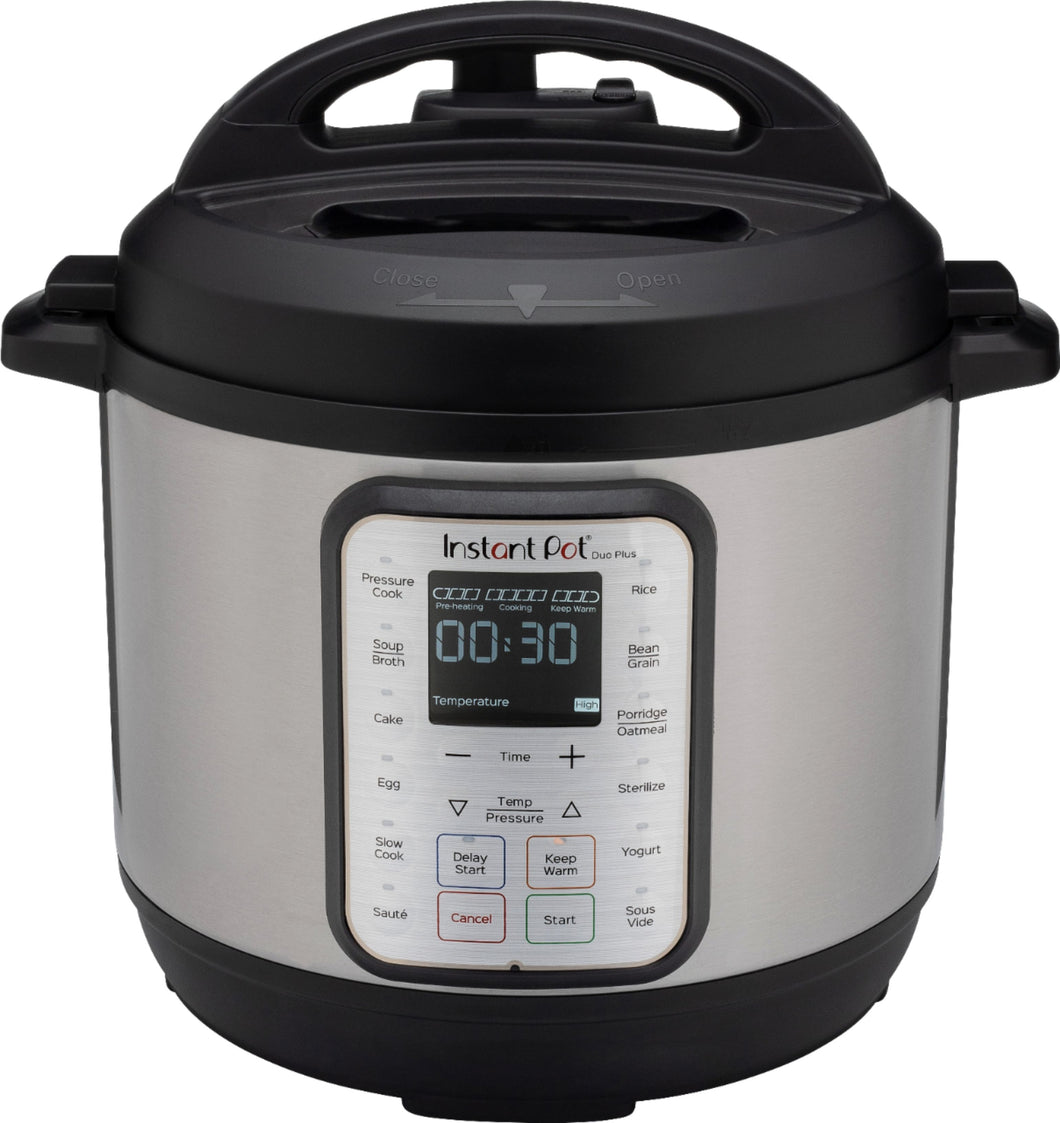 Instant Pot 6 Quart Duo Plus 9-in-1 Electric Pressure Cooker Silver 112-0156-01