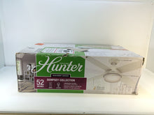 Load image into Gallery viewer, Hunter 59217 Dempsey 52 in. LED Indoor Fresh White Ceiling Fan
