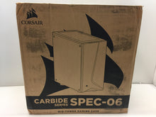 Load image into Gallery viewer, Corsair Carbide Series SPEC-06 RGB CC-9011147-WW Mid Tower Gaming Case
