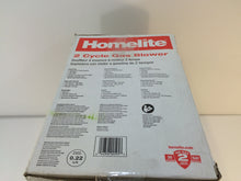 Load image into Gallery viewer, Homelite UT09526 150 MPH 400 CFM 2-Cycle Handheld Gas Leaf Blower
