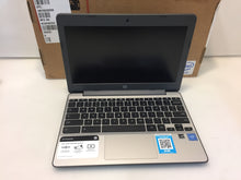 Load image into Gallery viewer, Hp Chromebook 11-v010nr 11.6&quot; Chrome OS Celeron N3060 1.6Ghz 4GB 16GB eMMC
