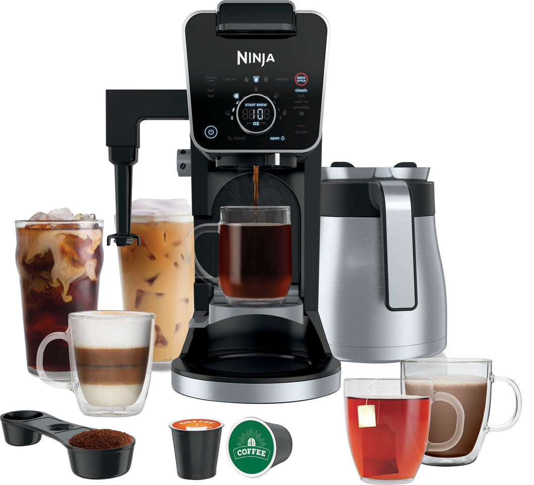 Ninja CFP305 DualBrew 12-Cup Specialty Coffee System with K-cup compatibility