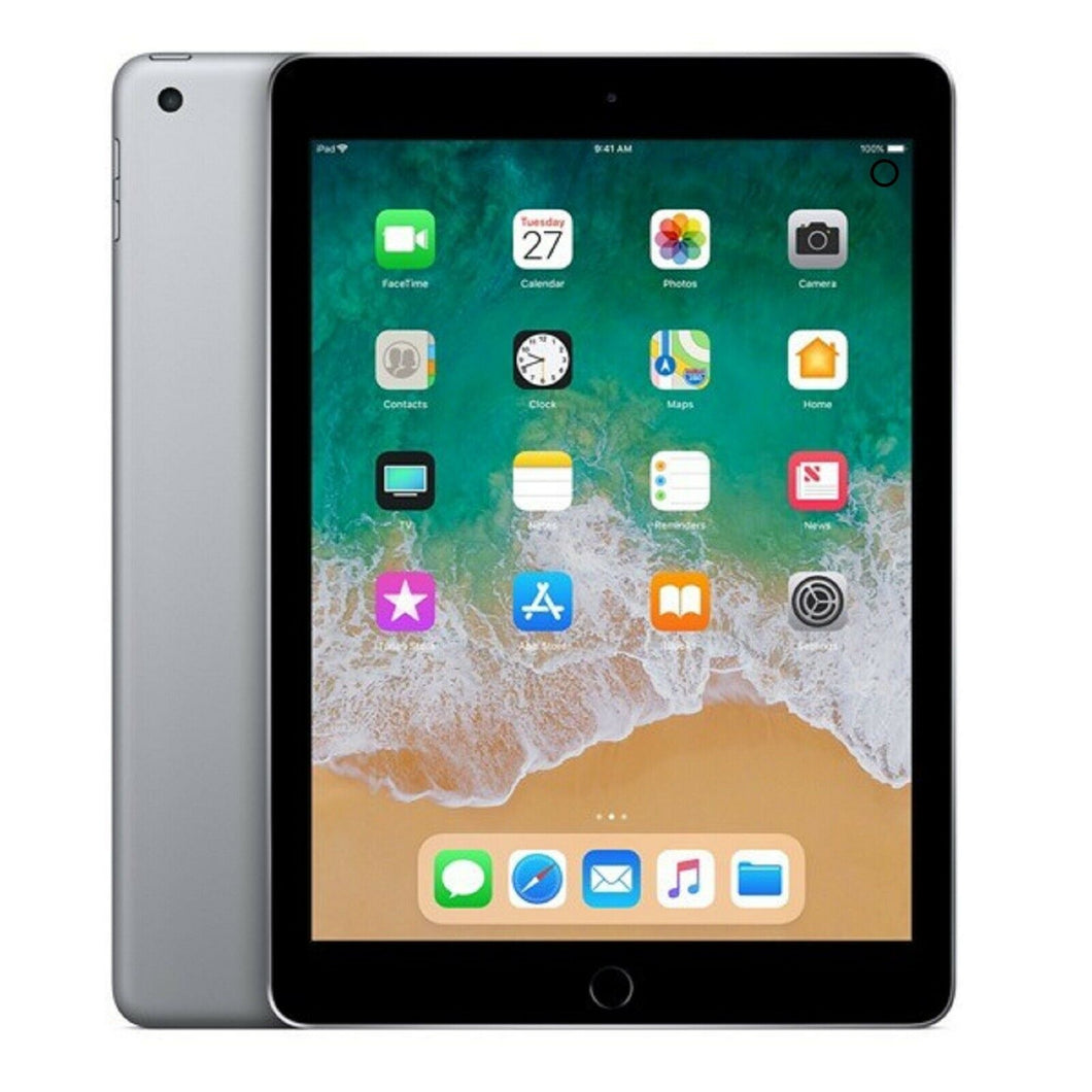 Apple iPad 6th Gen. 128GB, Wi-Fi, 9.7in MR7J2LL/A Space Gray