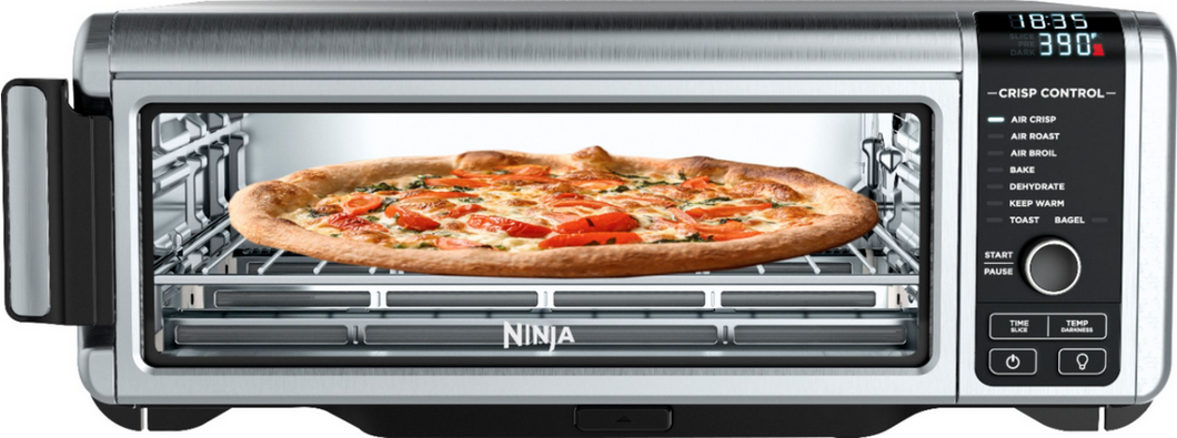 REVIEW Ninja SP101 Digital Air Fry Countertop Oven 8 in 1 Flip Up