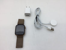 Load image into Gallery viewer, Apple Watch Series 4 44mm GPS Gold Stainless Steel Gold Milanese Loop MTV82LL/A

