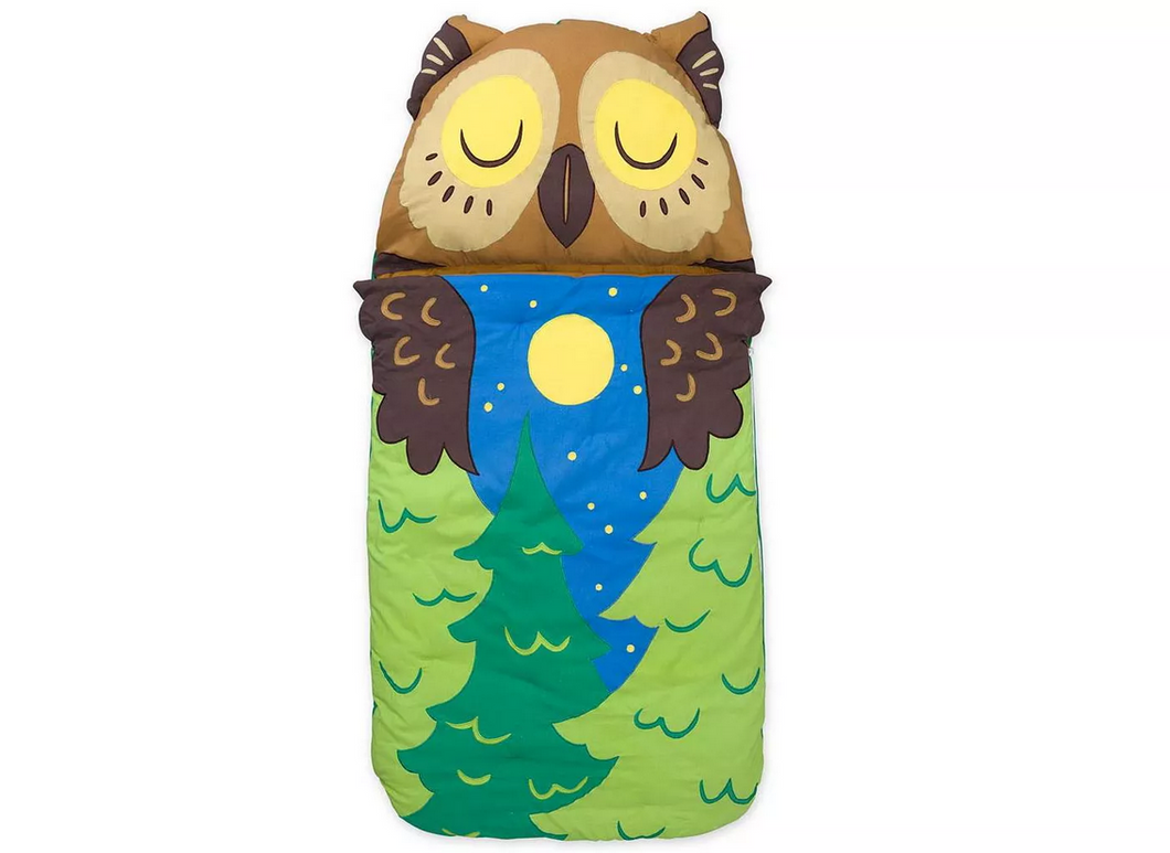 HearthSong Woodland Sleeping Bag - Owl 867437OWL