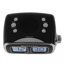 Load image into Gallery viewer, Studebaker SB3500 Retro Digital Bluetooth AM/FM Clock Radio, Black
