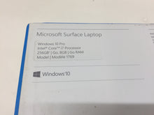 Load image into Gallery viewer, Microsoft Surface Laptop 1769 13.5&quot; i7 8GB 256GB Win10 Burgundy

