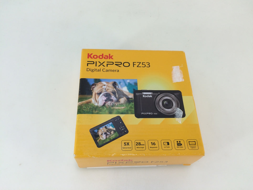 Kodak FZ53-BL Point and Shoot Digital Camera with 2.7