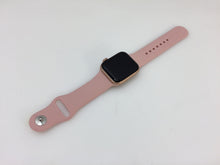 Load image into Gallery viewer, Apple Watch Series 4 40 mm Gold Aluminum Case Pink Sand Sport Band MU682LL/A
