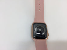 Load image into Gallery viewer, Apple Watch Series 4 40 mm Gold Aluminum Case Pink Sand Sport Band MU682LL/A
