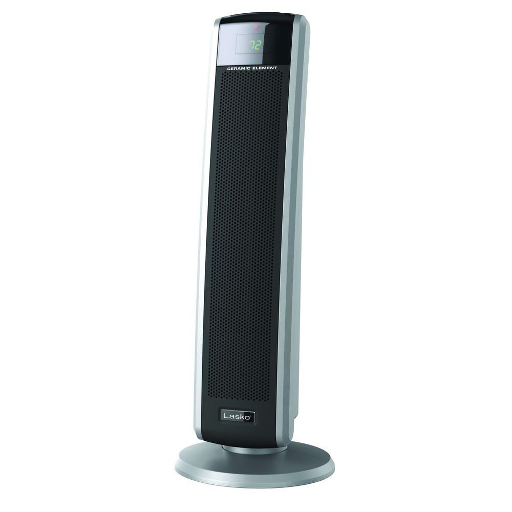 Lasko 5586 1,500-Watt Digital Ceramic Tower Heater with Remote