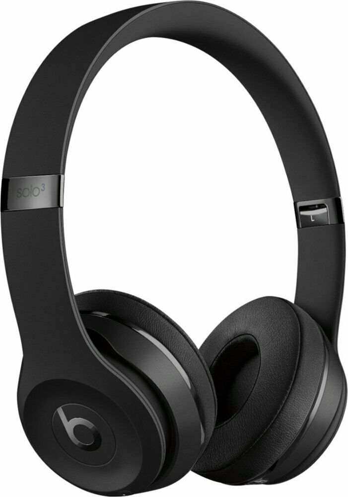 Beats by Dr. Dre Solo3 Wireless On-Ear Headphone Matte Black MX432LL/A