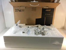 Load image into Gallery viewer, Acer ED273 27&quot; Curved FUll HD 1920x1080 LCD Computer Monitor, Silver
