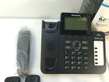 Load image into Gallery viewer, Panasonic KX-TG6672 1.9 GHz Single Line Corded Cordless Phone with 2 Handsets
