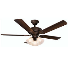 Load image into Gallery viewer, Hampton Bay 41350 Campbell 52&quot; Mediterranean Bronze Ceiling Fan 993855
