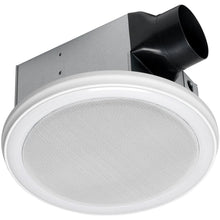Load image into Gallery viewer, Home Netwerks 7130-06-BT Decorative White 100 CFM Bluetooth Speakers Bath Fan
