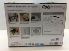 Load image into Gallery viewer, Home Netwerks 7130-06-BT Decorative White 100 CFM Bluetooth Speakers Bath Fan
