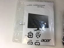 Load image into Gallery viewer, Acer G276HL 27&quot; Widescreen LCD LED 1920x1080 Monitor, Black
