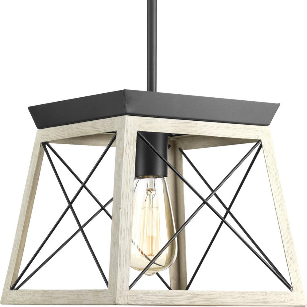 Progress Lighting Briarwood Collection One-Light Mini-Pendant P500041-143
