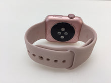 Load image into Gallery viewer, Apple Watch Series 1 MJ3N2LL/A 42mm Gold Aluminum Case Pink Sport Band
