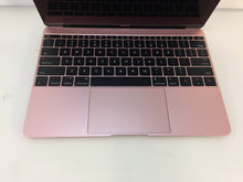 Load image into Gallery viewer, Apple MacBook 12&#39;&#39; Intel m5 8GB 512GB Rose Gold Laptop MMGM2LL/A (April, 2016)
