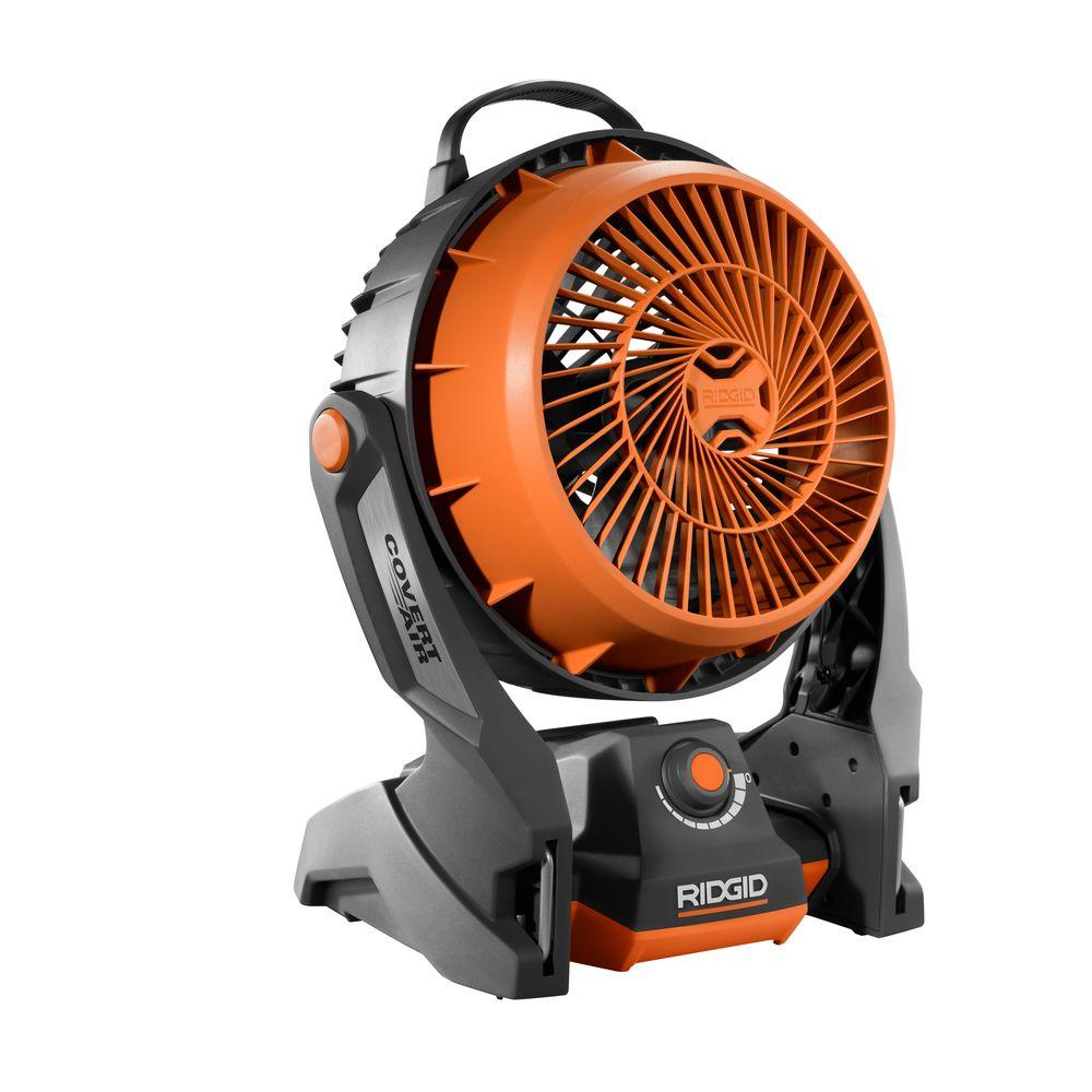Ridgid R860720B GEN5X 18-Volt Hybrid Cordless Portable Cooling Fan (Tool Only)