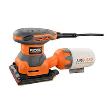 Load image into Gallery viewer, RIDGID R25011 2.4 Amp 1/4 Sheet Sander with AIRGUARD Technology
