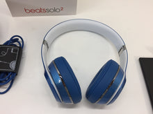 Load image into Gallery viewer, Beats by Dr. Dre Solo2 Wired On-Ear Headphone Luxe Edition Blue ML9F2AM/A NOB
