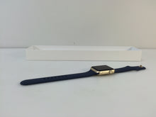 Load image into Gallery viewer, Apple Watch Series 1 MQ122LL/A 42mm Gold Aluminum Case Midnight Blue Sport Band
