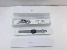 Load image into Gallery viewer, Apple Watch Series 3 38mm Silver Aluminium Case Fog Sport Band (GPS) MQKU2LL/A
