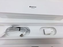 Load image into Gallery viewer, Apple Watch Series 3 38mm Silver Aluminium Case Fog Sport Band (GPS) MQKU2LL/A
