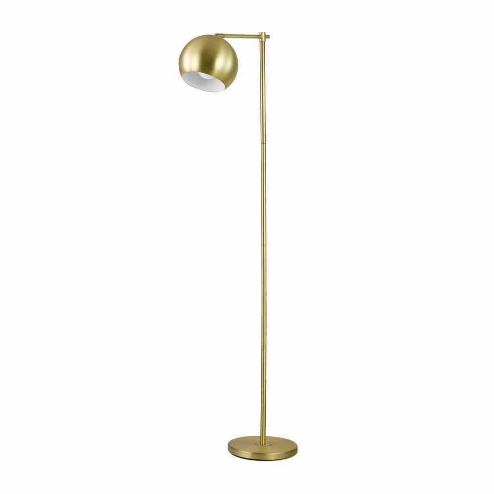Globe Electric Molly 60 in. Gold Floor Lamp 12915