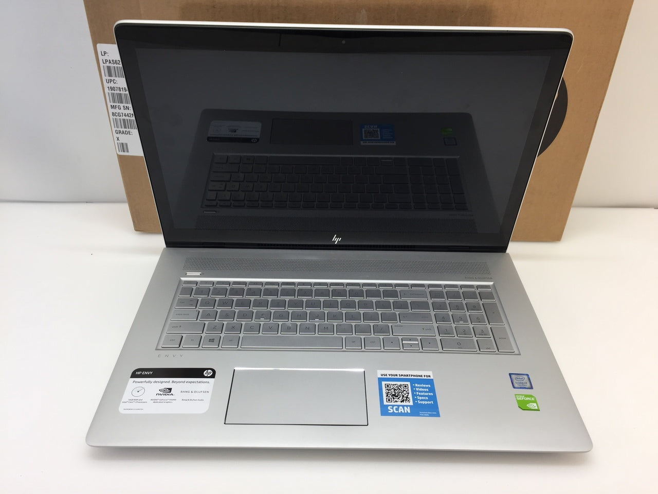 爆速SSD512 HP ENVY 17 Notebook i7-4700MQ