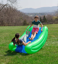 Load image into Gallery viewer, HearthSong Rock With It! Giant 6-Foot Inflatable Curved Rocker 733708
