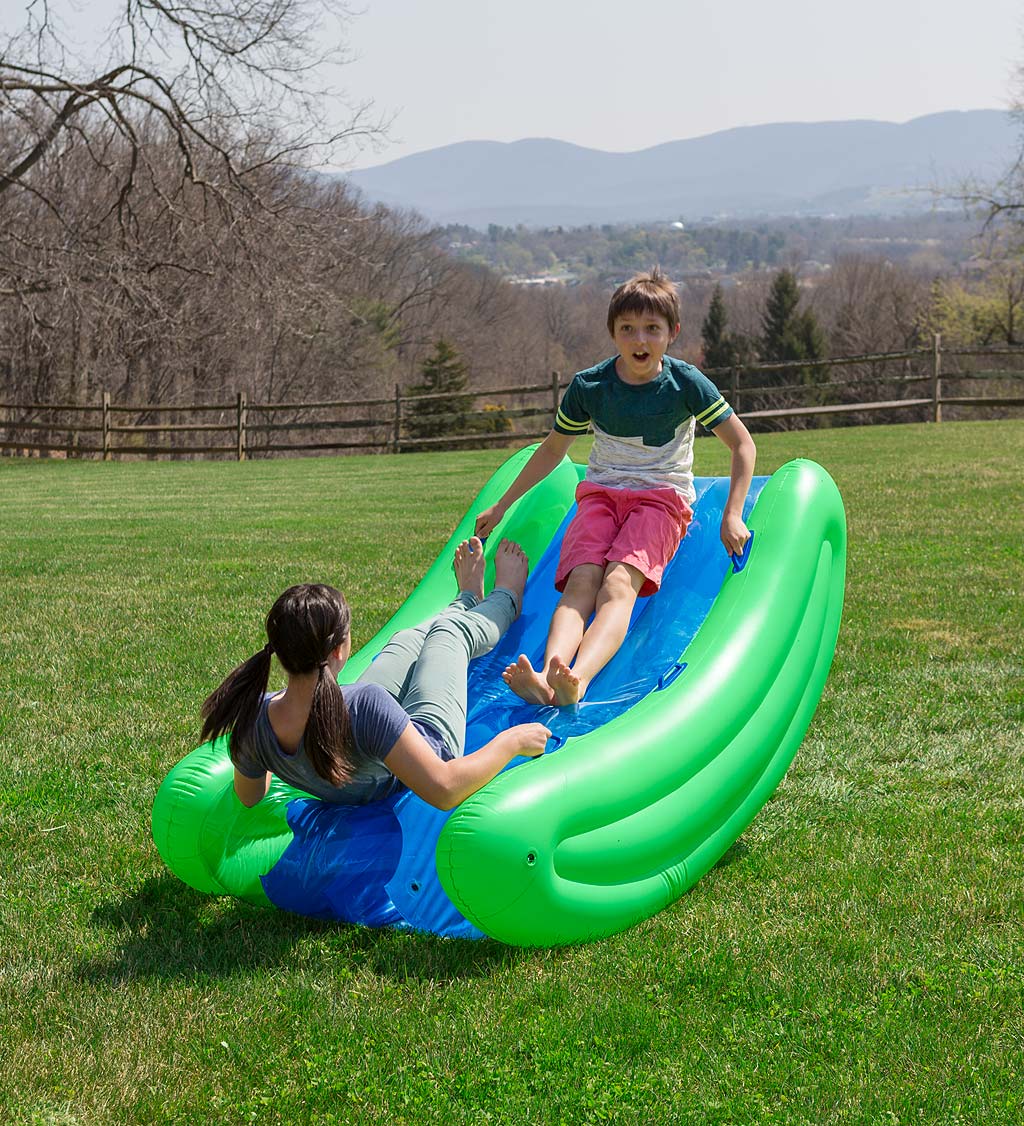 HearthSong Rock With It! Giant 6-Foot Inflatable Curved Rocker 733708