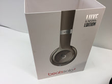Load image into Gallery viewer, Beats by Dr. Dre Solo2 Wired On-Ear Headphone Luxe Edition Silver MLA42AM/A NOB
