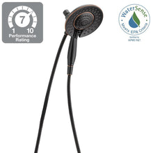 Load image into Gallery viewer, Delta 75583RB In2ition 5-Spray Hand Shower &amp; Shower Head Combo Kit, Bronze
