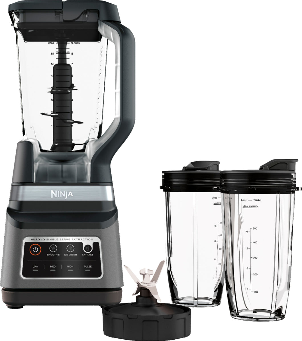 Ninja BN751 Professional Plus Blender DUO with Auto-IQ - Black/Stainless Steel