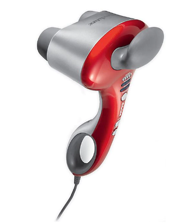 Brookstone Max 2 Percussion Massager in Red B-HHP-640J