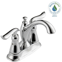 Load image into Gallery viewer, Delta 2594-MPU-DST Linden 4&quot; Centerset 2-Handle Bathroom Faucet In Chrome
