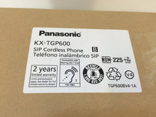 Load image into Gallery viewer, Panasonic KX-TGP600 SIP Dect Base Unit &amp; Cordless Handset, Black
