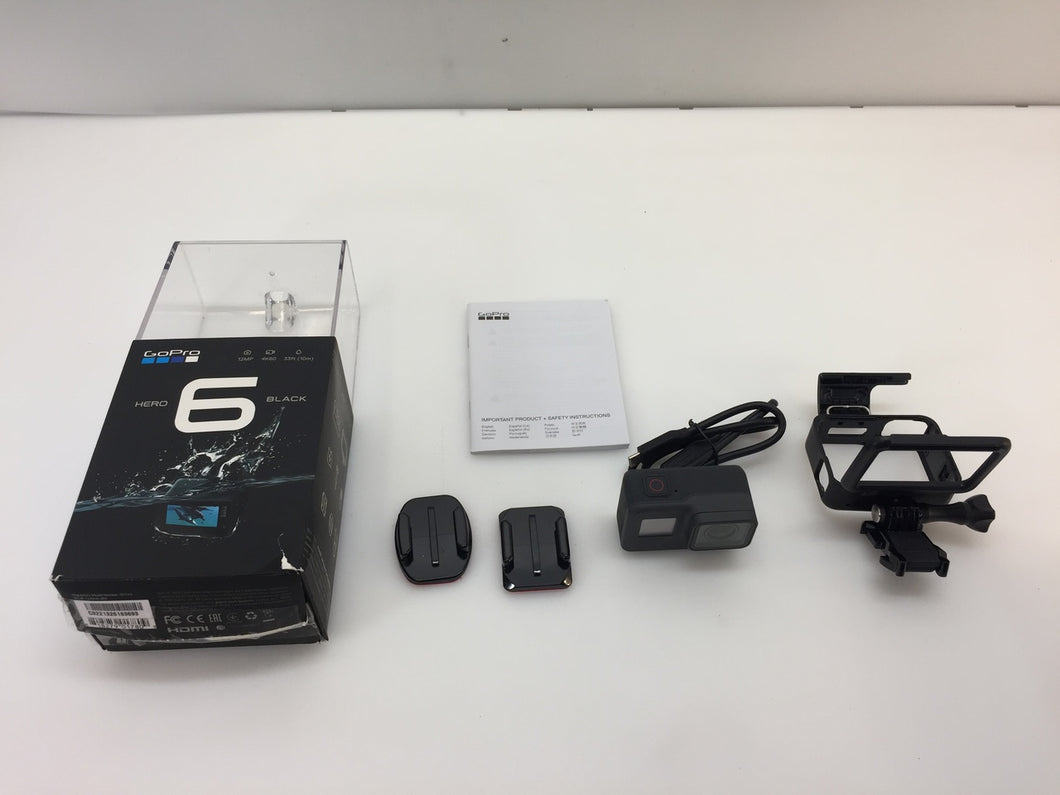 GoPro HERO 6 Waterproof 4K Ultra HD Action Camera Black NOB