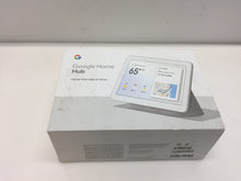Load image into Gallery viewer, Google Nest Hub with Built-In Google Assistant Chalk GA00516-US, NOB
