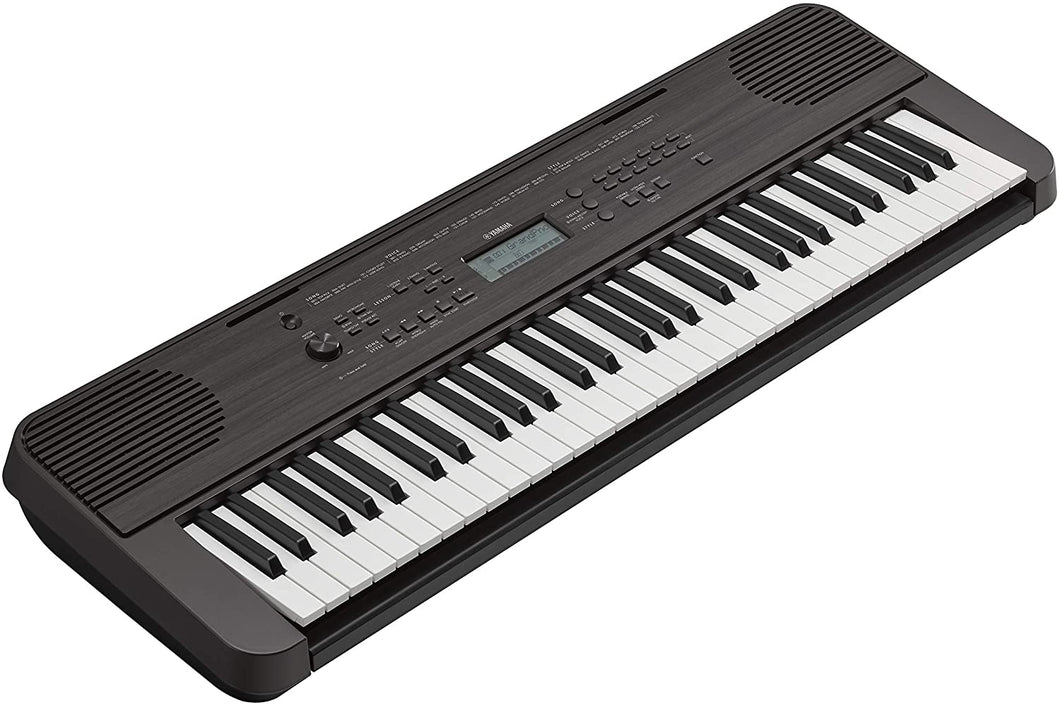 Yamaha PSR-E360DW 61-Key Portable Keyboard, Dark Wood