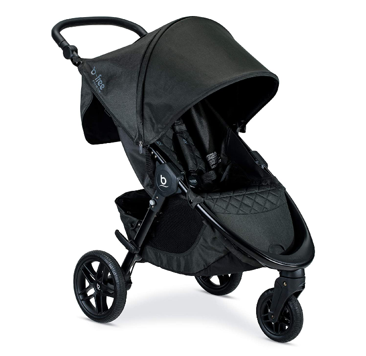 Britax B-Free Premium Stroller, Black Shimmer