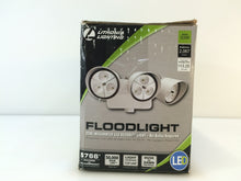 Load image into Gallery viewer, Lithonia Lighting OFLR 9LN 120 P WH 3-Head White LED Wall-Mount Flood Light
